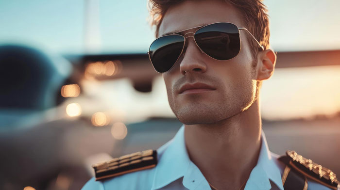عینک آفتابی مخصوص خلبانان  : راز پشت طراحی Aviator چیست؟